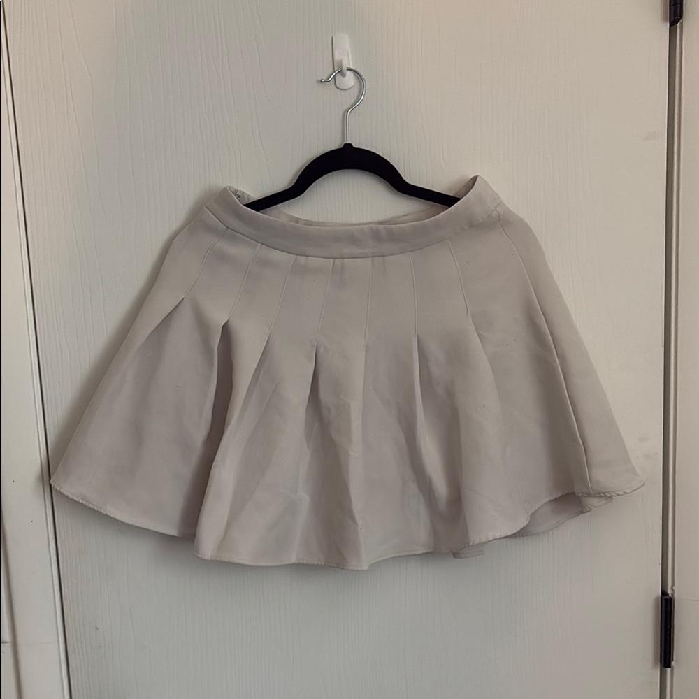 White Tennis Skirt